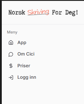 Norsk skriving for deg!